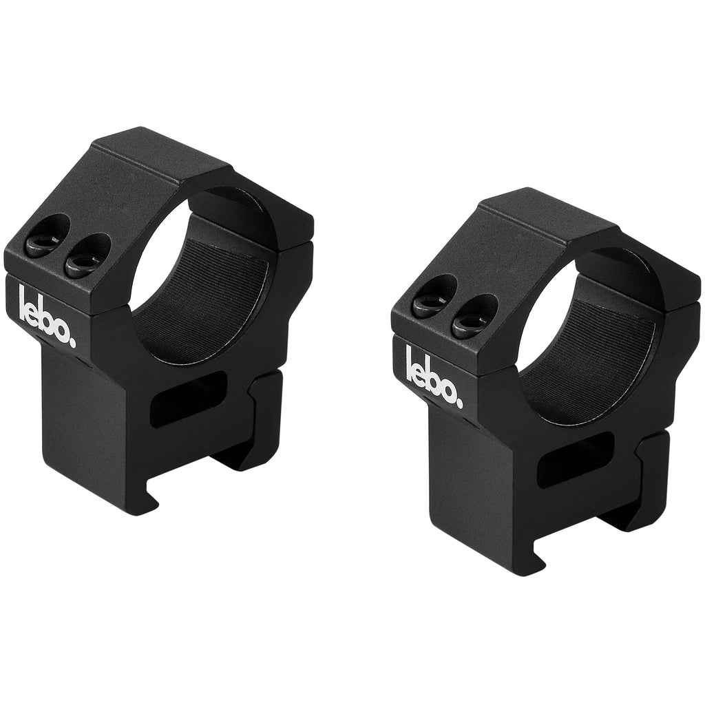 LEBO Optics 30mm Light Picatinny Scope Rings with Protective Tape, Per ...
