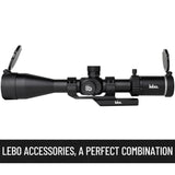 LEBO Optics 30mm Light Picatinny Scope Mount with Protective Tape, Perfectly Concentric, Low-Reflective Finish, 6061 Aluminum Alloy